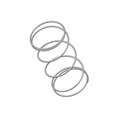 Approved Vendor Compression Spring, O=1.094, L= 2.25, W= .044 G909966817